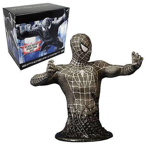Spider-Man 3 Black Spider-Man Bust